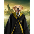 Hufflepuff (Harry Potter Inspired): Custom Digital Download Pet Portrait