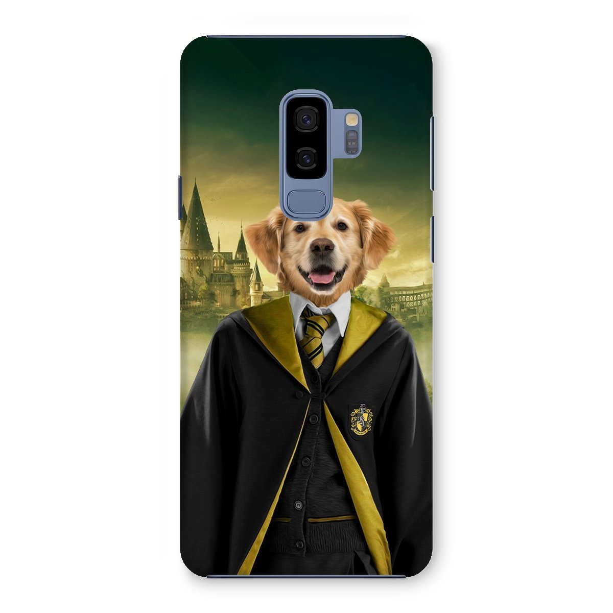 Pet Portraits | Hufflepuff (Harry Potter Inspired): Custom Pet Phone Case | Paw & Glory