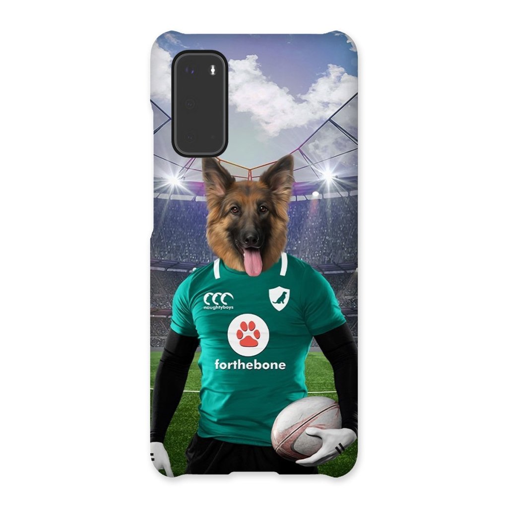Pet Portraits | Ireland Rugby Team: Custom Pet Phone Case | Paw & Glory