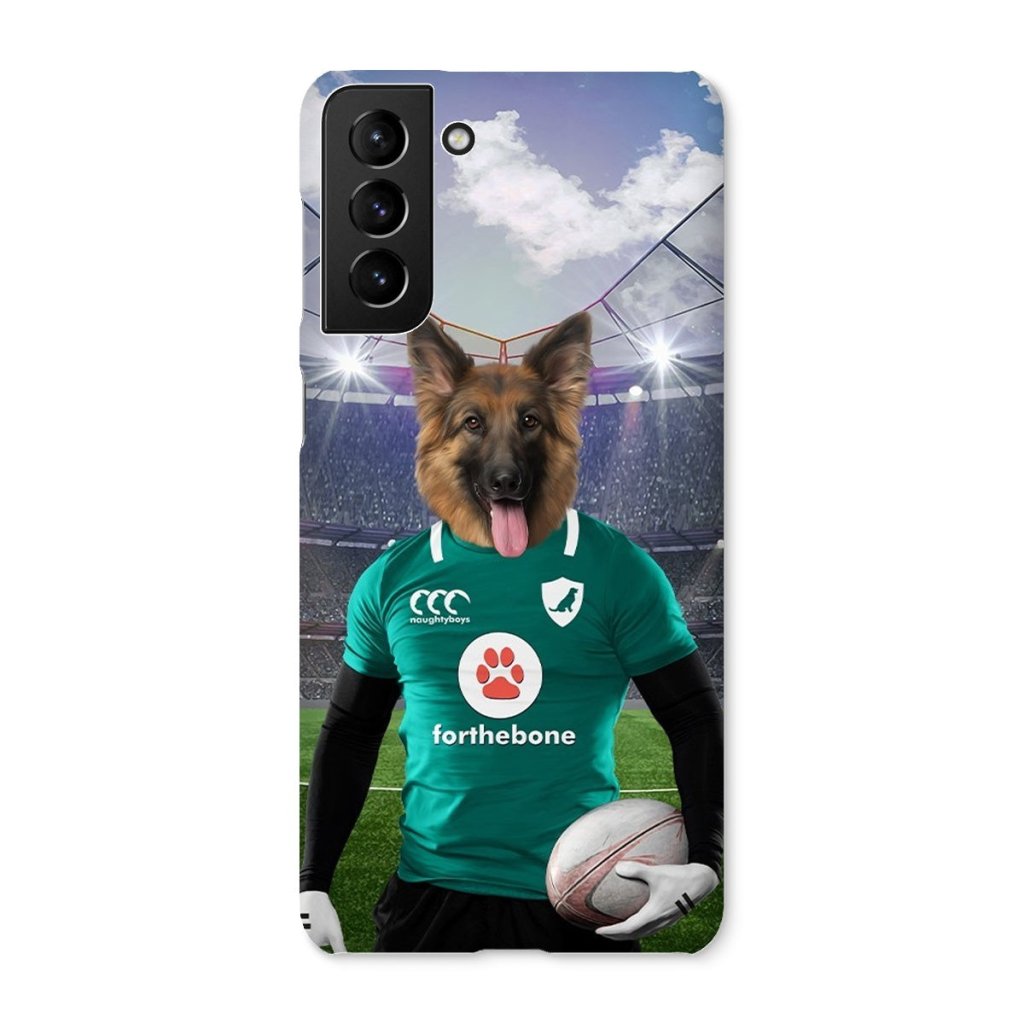 Pet Portraits | Ireland Rugby Team: Custom Pet Phone Case | Paw & Glory