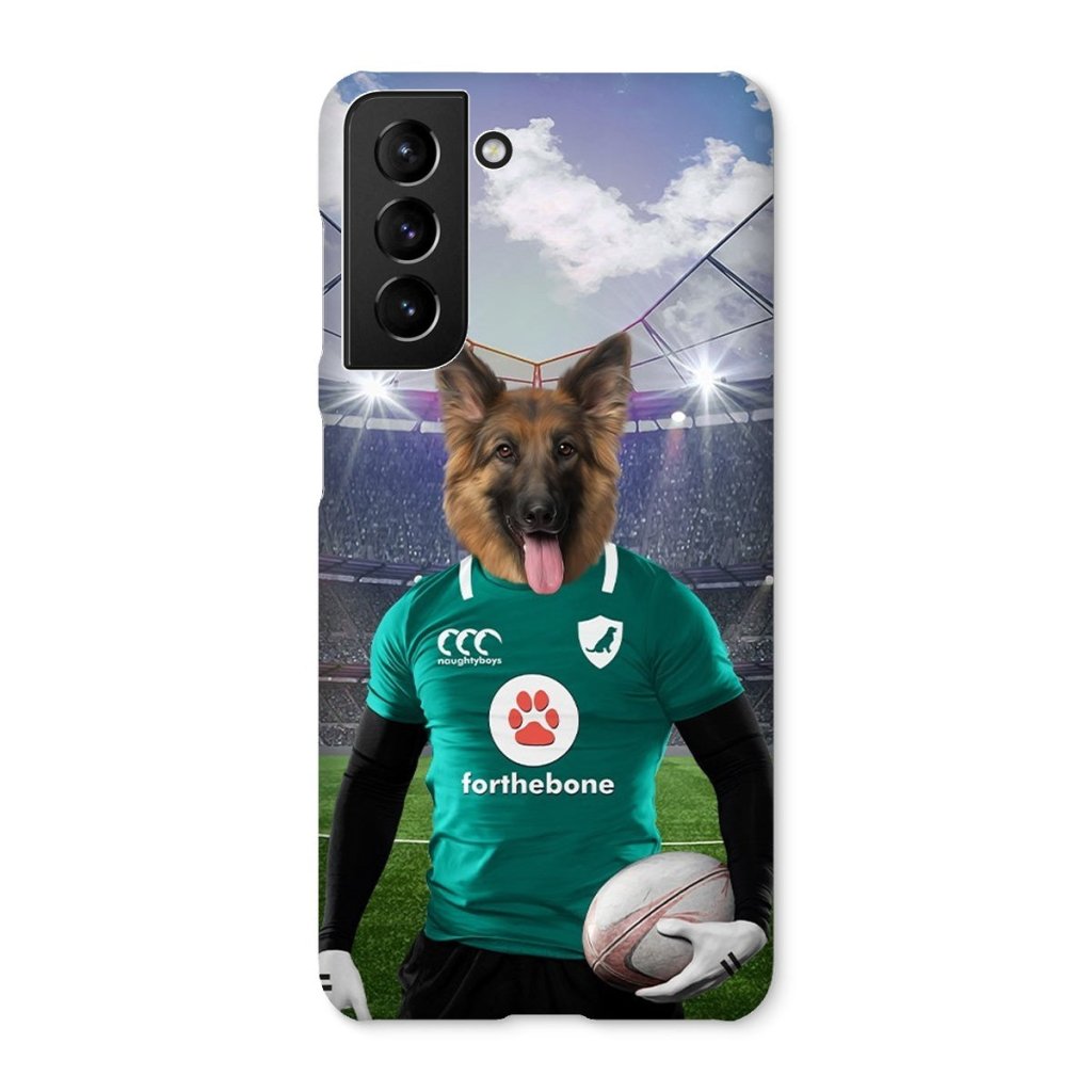 Pet Portraits | Ireland Rugby Team: Custom Pet Phone Case | Paw & Glory
