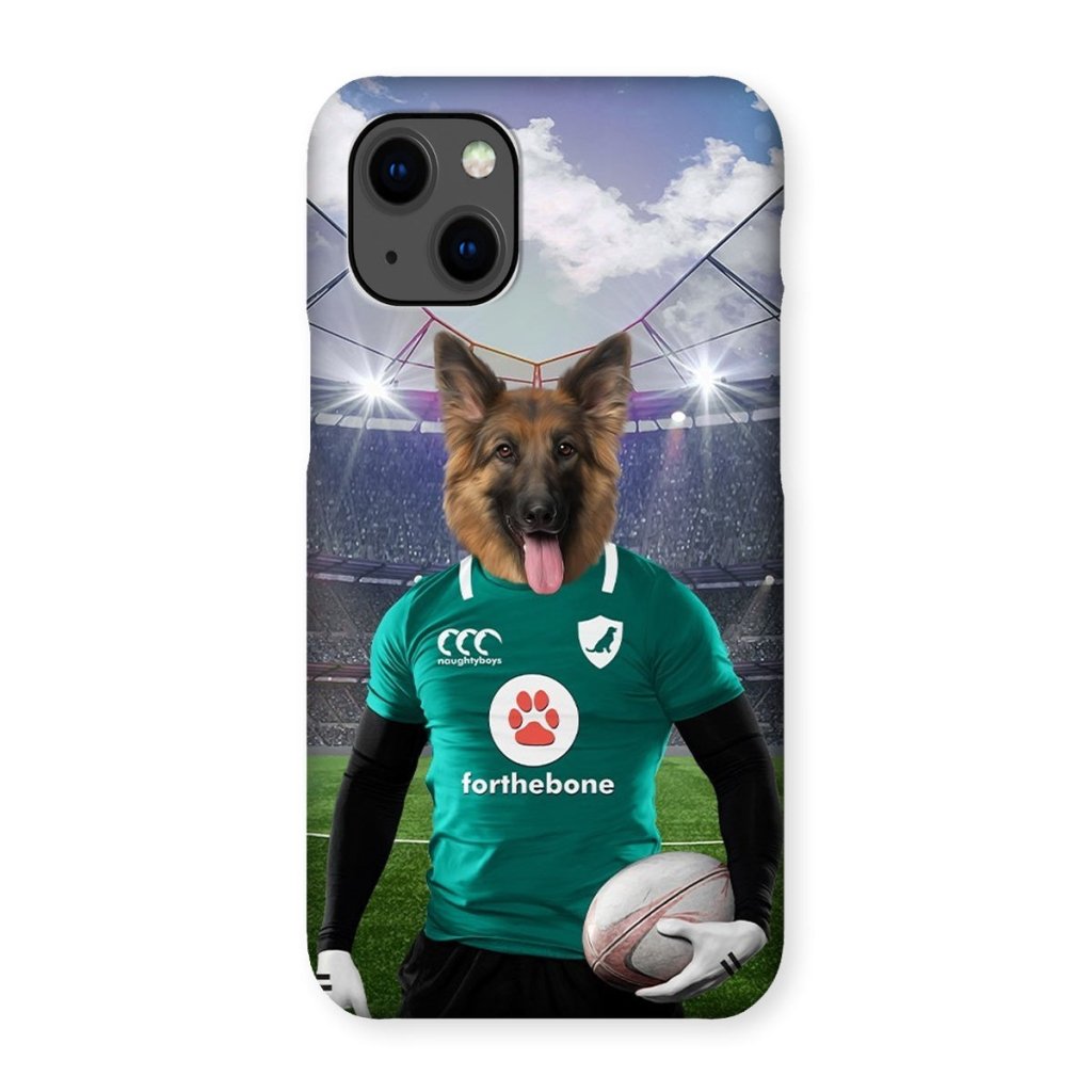 Pet Portraits | Ireland Rugby Team: Custom Pet Phone Case | Paw & Glory