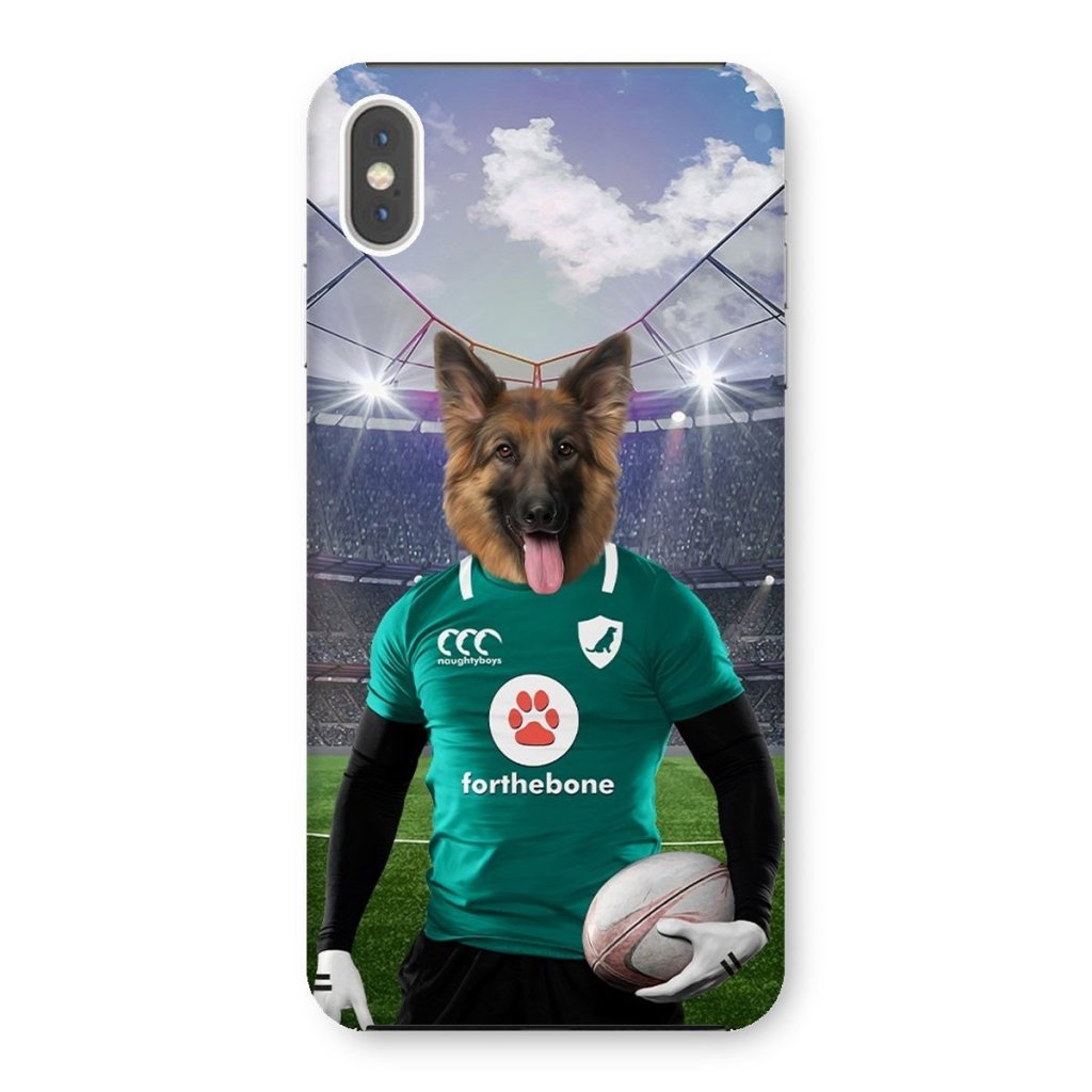 Pet Portraits | Ireland Rugby Team: Custom Pet Phone Case | Paw & Glory