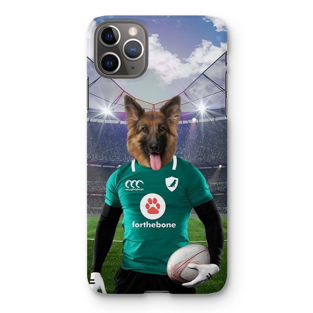 Pet Portraits | Ireland Rugby Team: Custom Pet Phone Case | Paw & Glory