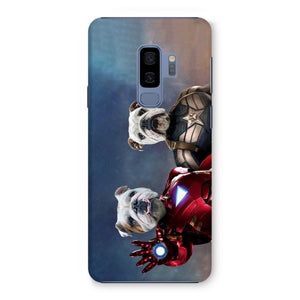 Iron Paw & Captain Pawmerica: Custom Pet Phone Case - Paw & Glory - Dog Portraits - Pet Portraits