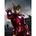 Iron Paw: Custom Digital Download Pet Portrait