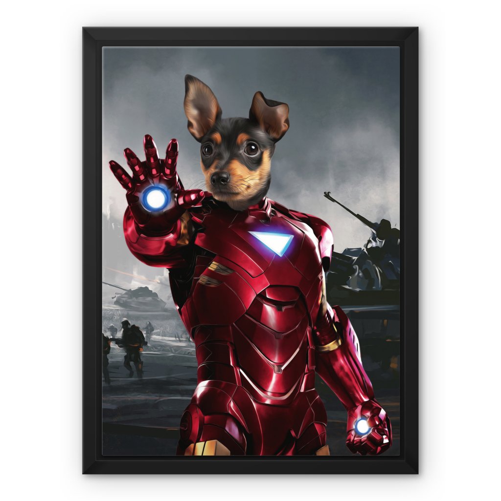 Pet Portraits | Iron Paw: Custom Pet Canvas | Paw & Glory