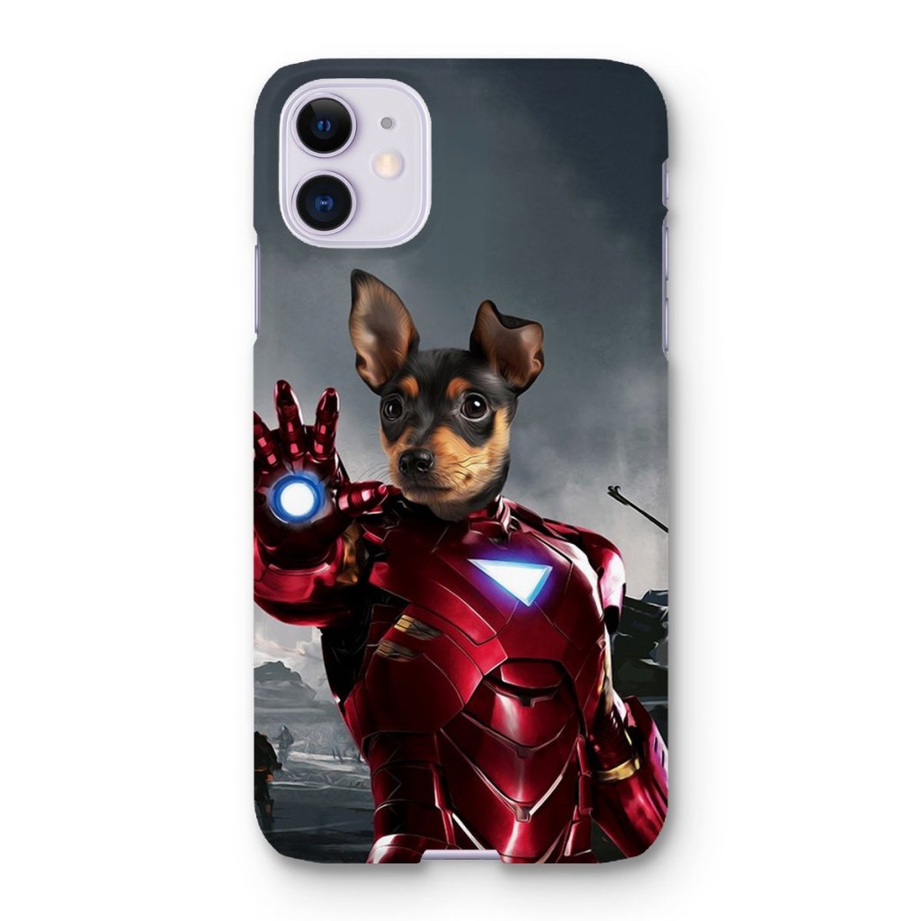 Iron Paw: Custom Pet Phone Case - Paw & Glory - Dog Portraits - Pet Portraits