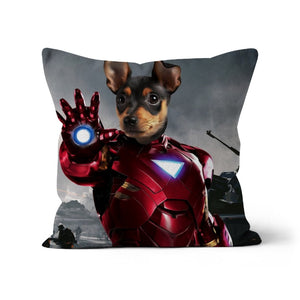 Iron Paw: Custom Pet Pillow - Paw & Glory - Dog Portraits - Pet Portraits