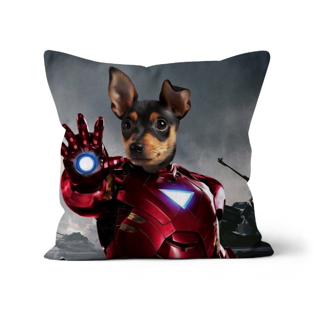 Pet Portraits | Iron Paw: Custom Pet Pillow | Paw & Glory