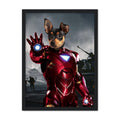 Armoured Comic Hero: Custom Pet Portrait