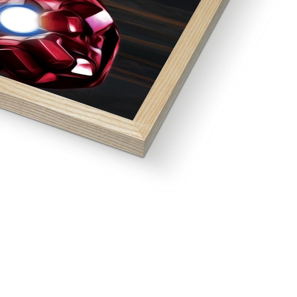 Armoured Comic Hero Custom Pet Portrait | Custom Pet Portrait | Paw & Glory