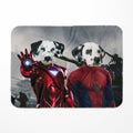 Iron Paw & Spider Paw: Custom Pet Blanket