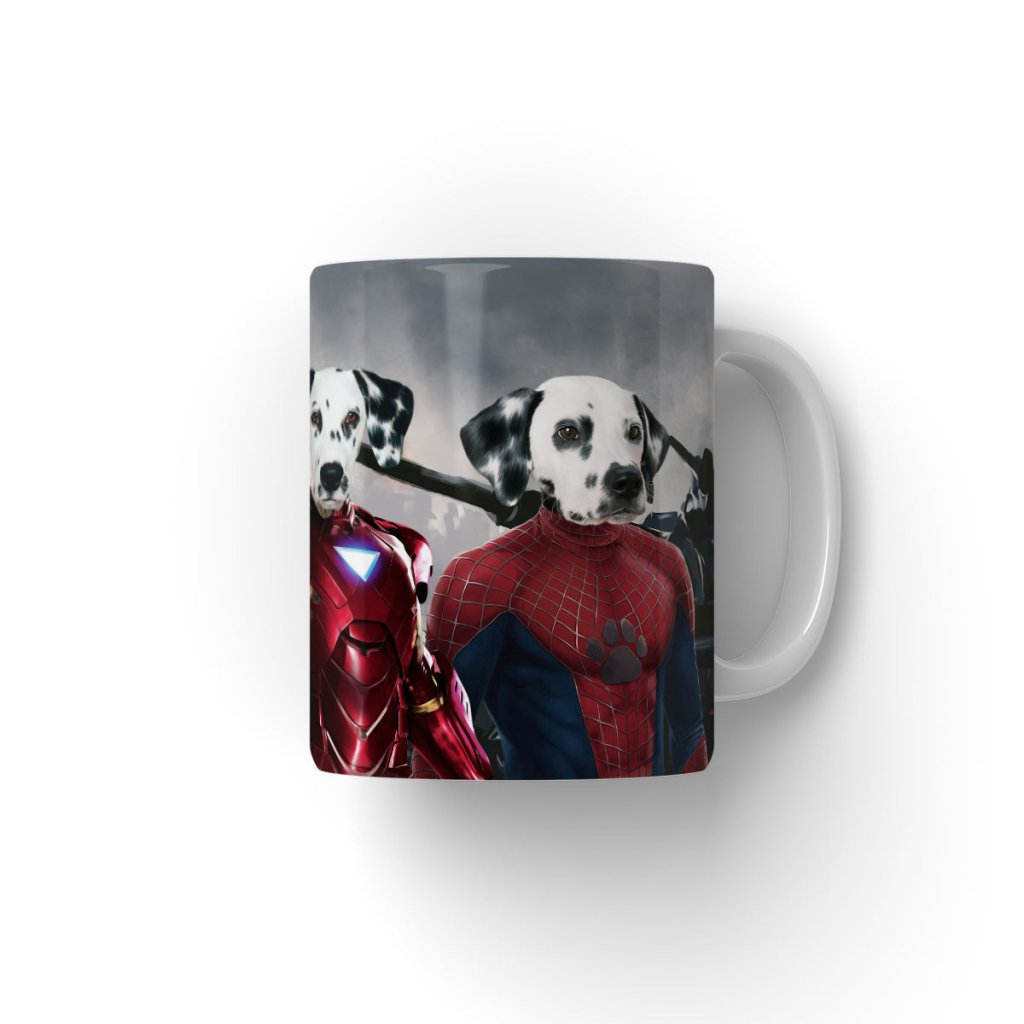 Pet Portraits | Iron Paw & Spider Paw: Custom Pet Mug | Paw & Glory