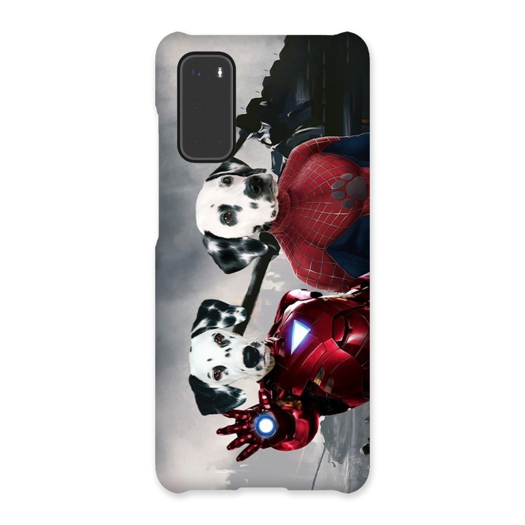 Pet Portraits | Iron Paw & Spider Paw: Custom Phone Case | Paw & Glory