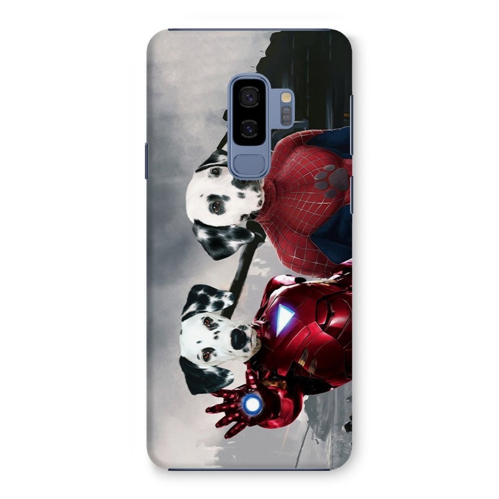Pet Portraits | Iron Paw & Spider Paw: Custom Phone Case | Paw & Glory