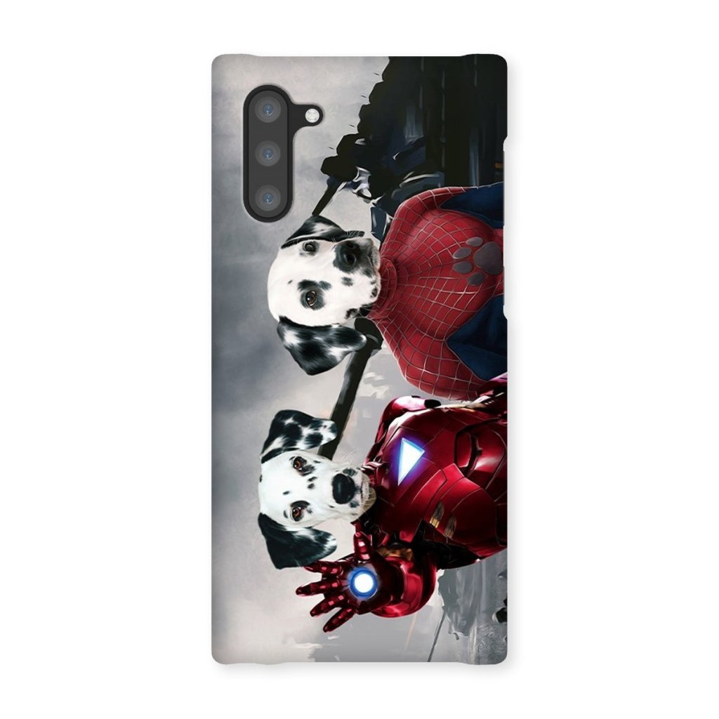 Pet Portraits | Iron Paw & Spider Paw: Custom Phone Case | Paw & Glory
