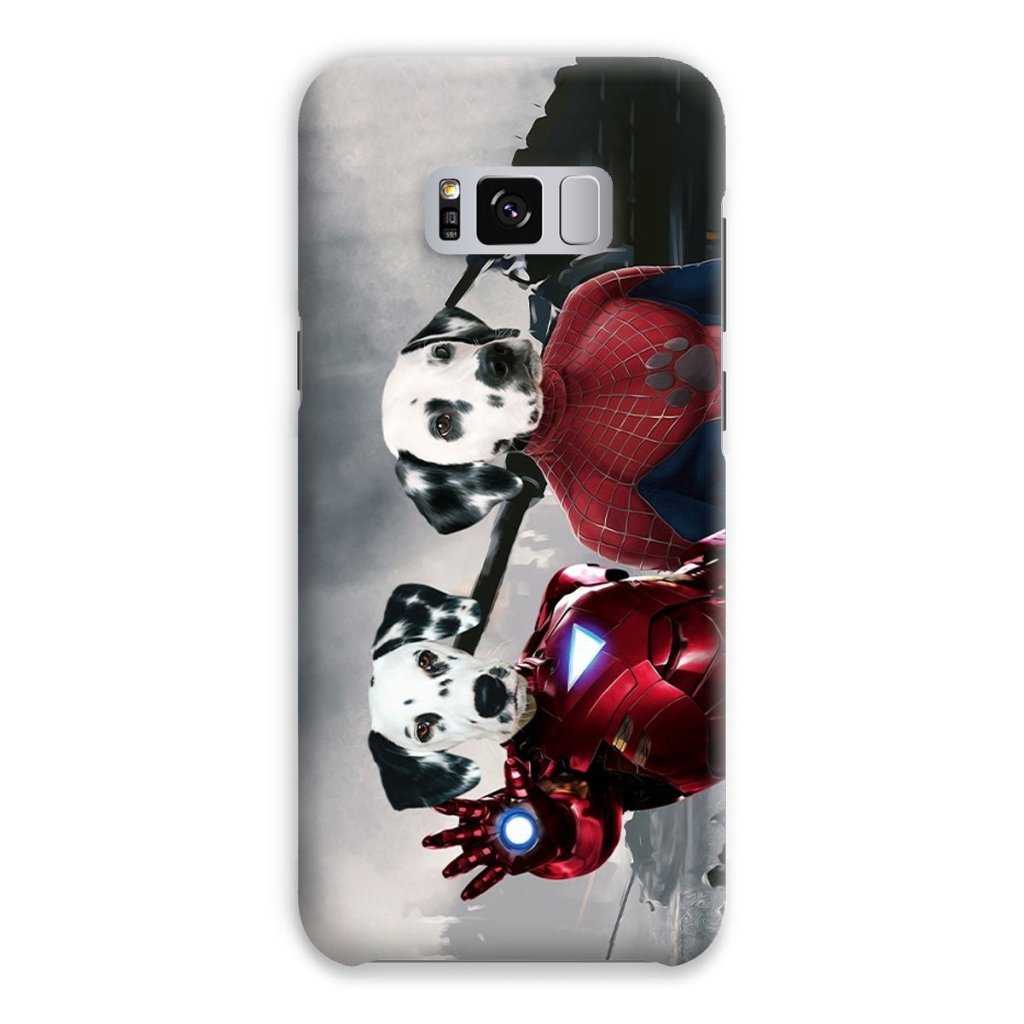 Pet Portraits | Iron Paw & Spider Paw: Custom Phone Case | Paw & Glory