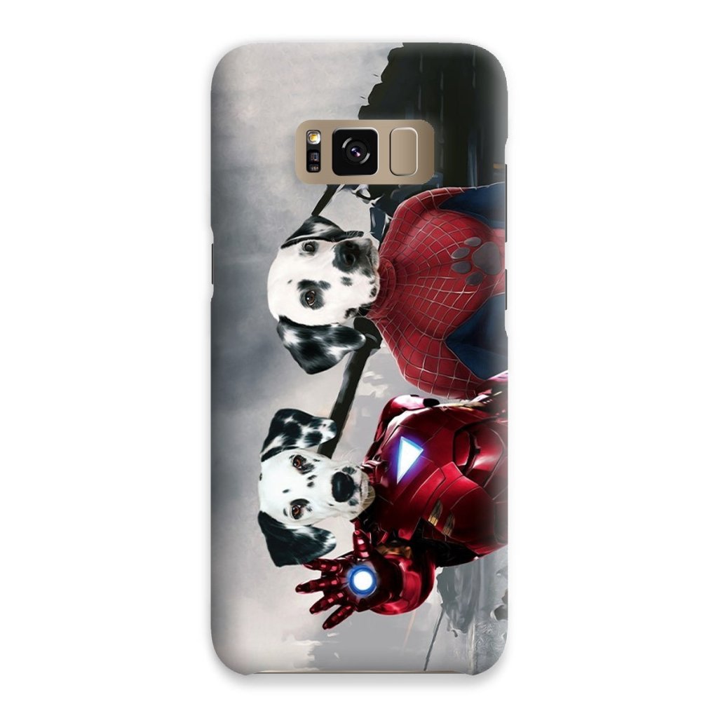 Pet Portraits | Iron Paw & Spider Paw: Custom Phone Case | Paw & Glory