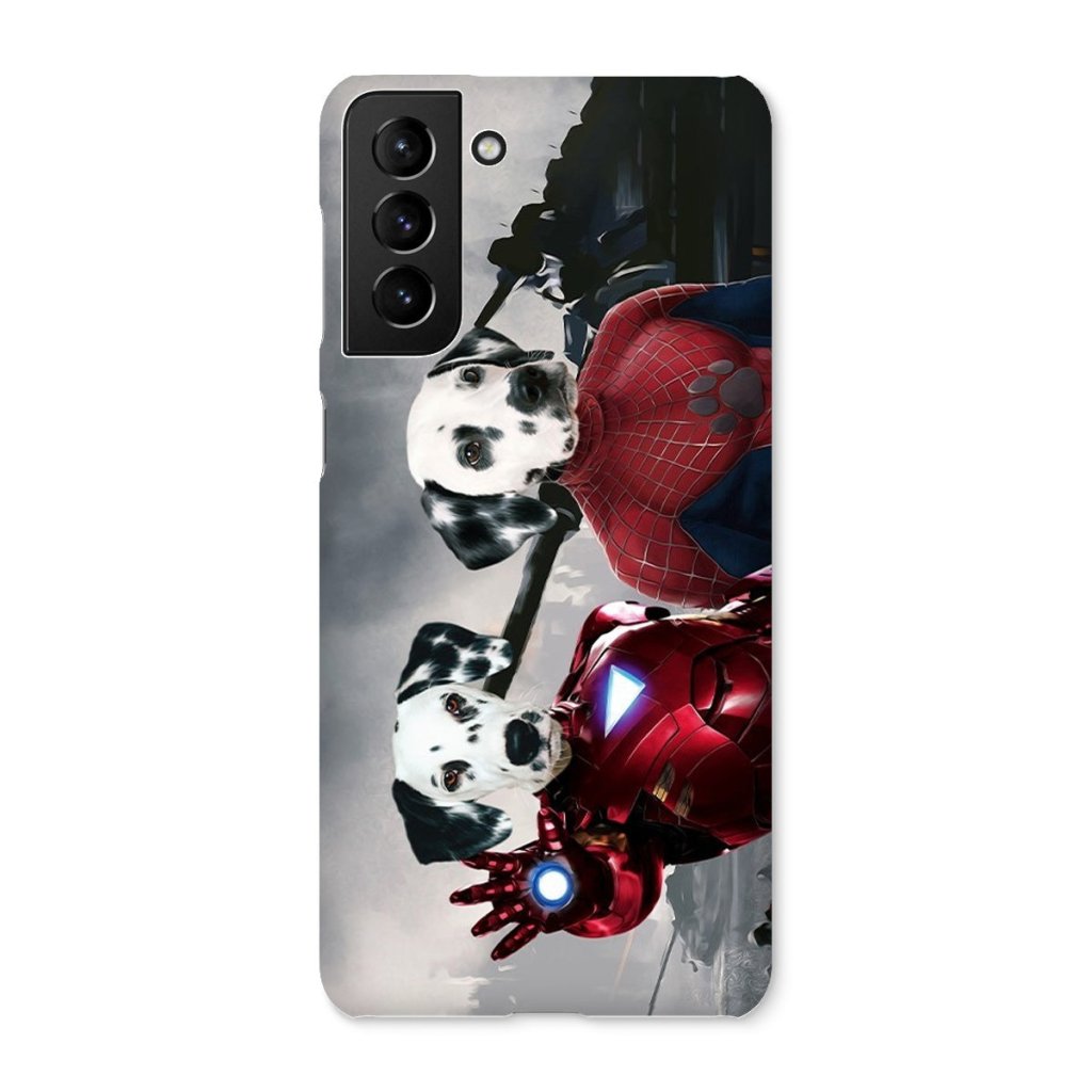 Pet Portraits | Iron Paw & Spider Paw: Custom Phone Case | Paw & Glory