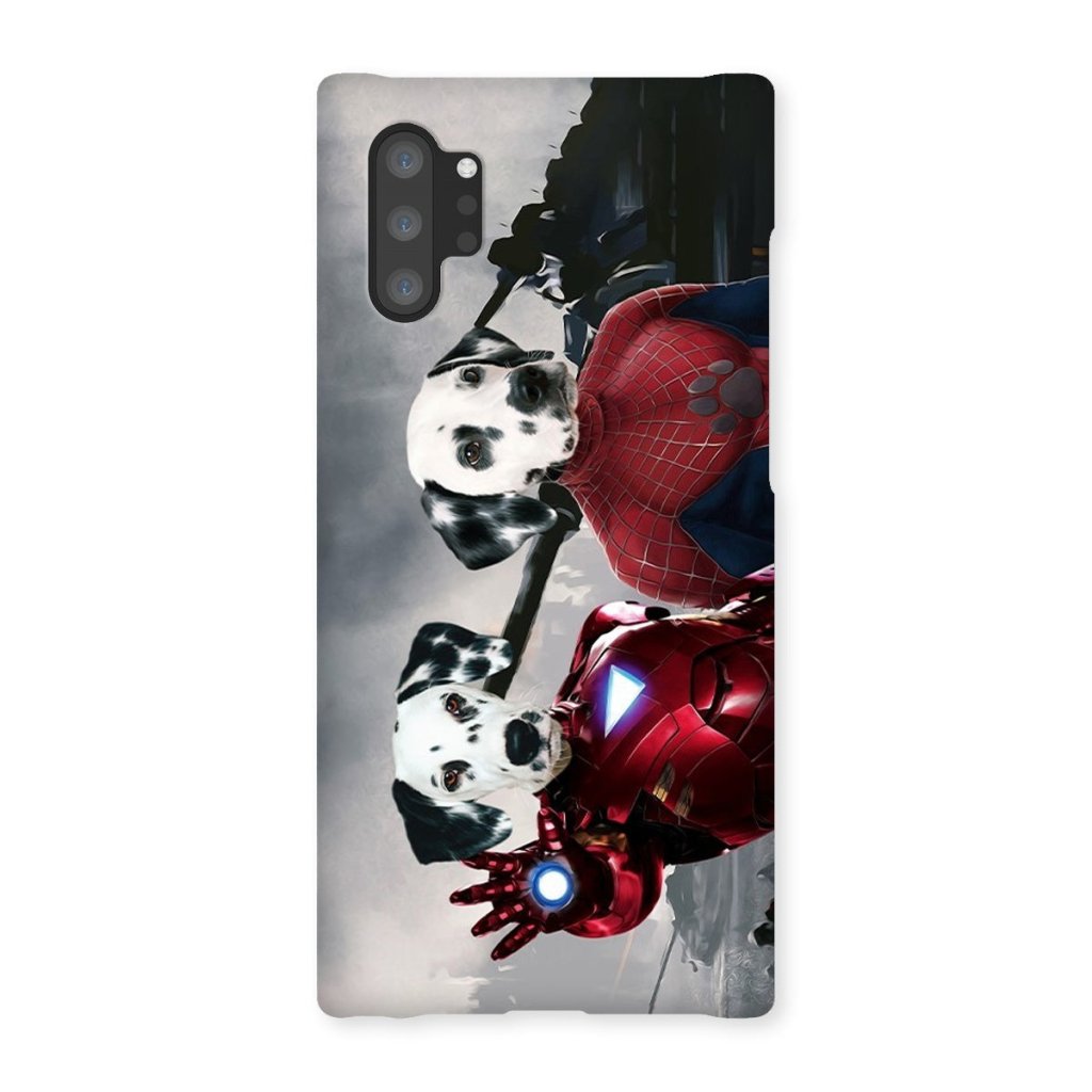 Pet Portraits | Iron Paw & Spider Paw: Custom Phone Case | Paw & Glory