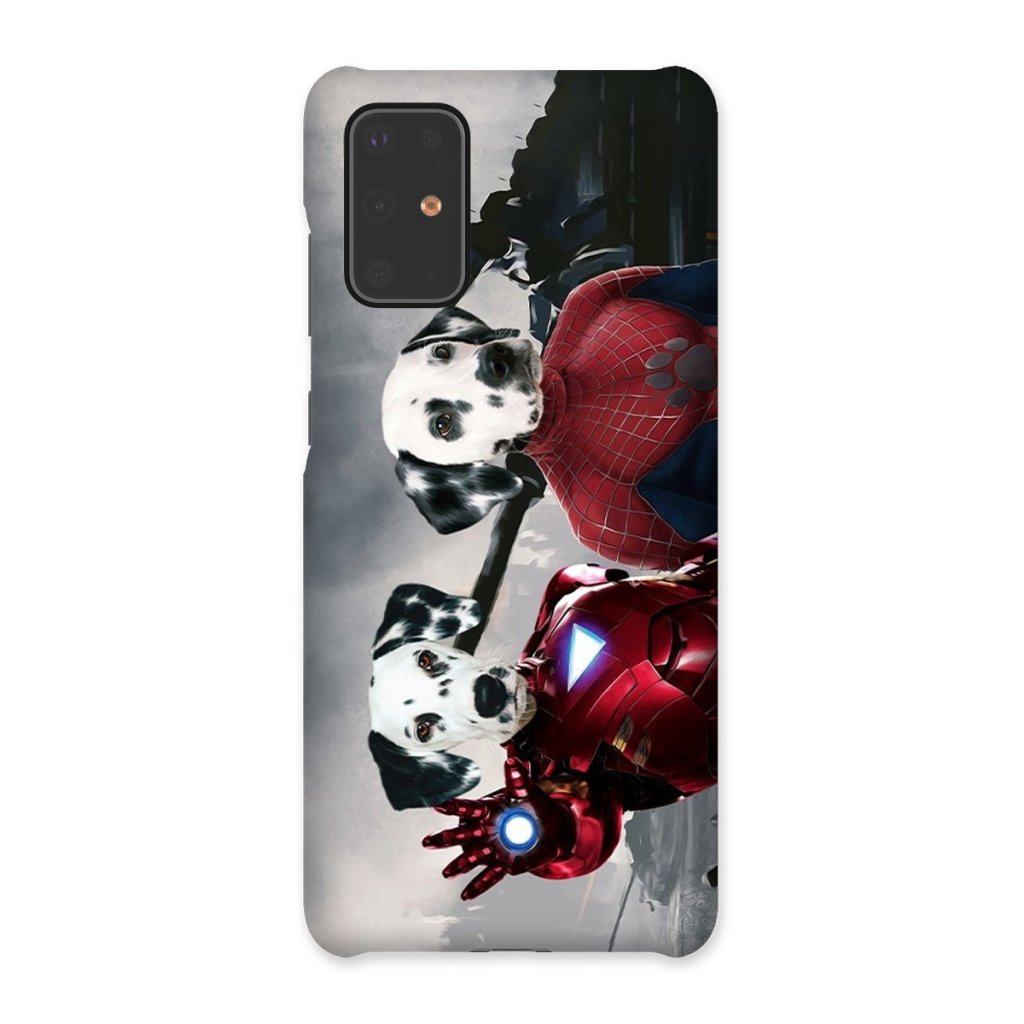 Pet Portraits | Iron Paw & Spider Paw: Custom Phone Case | Paw & Glory