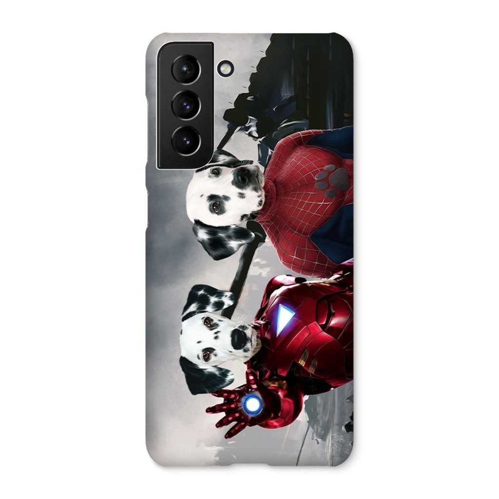 Pet Portraits | Iron Paw & Spider Paw: Custom Phone Case | Paw & Glory