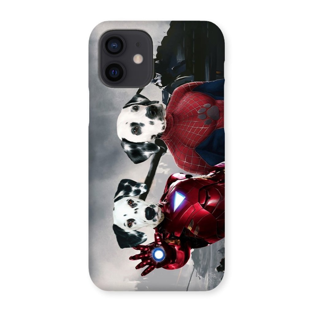 Pet Portraits | Iron Paw & Spider Paw: Custom Phone Case | Paw & Glory