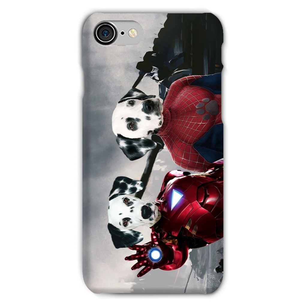 Pet Portraits | Iron Paw & Spider Paw: Custom Phone Case | Paw & Glory