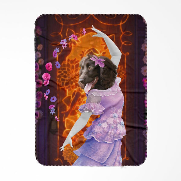 Flower Sister Custom Pet Blanket | Personalized Pet Gift | Paw & Glory