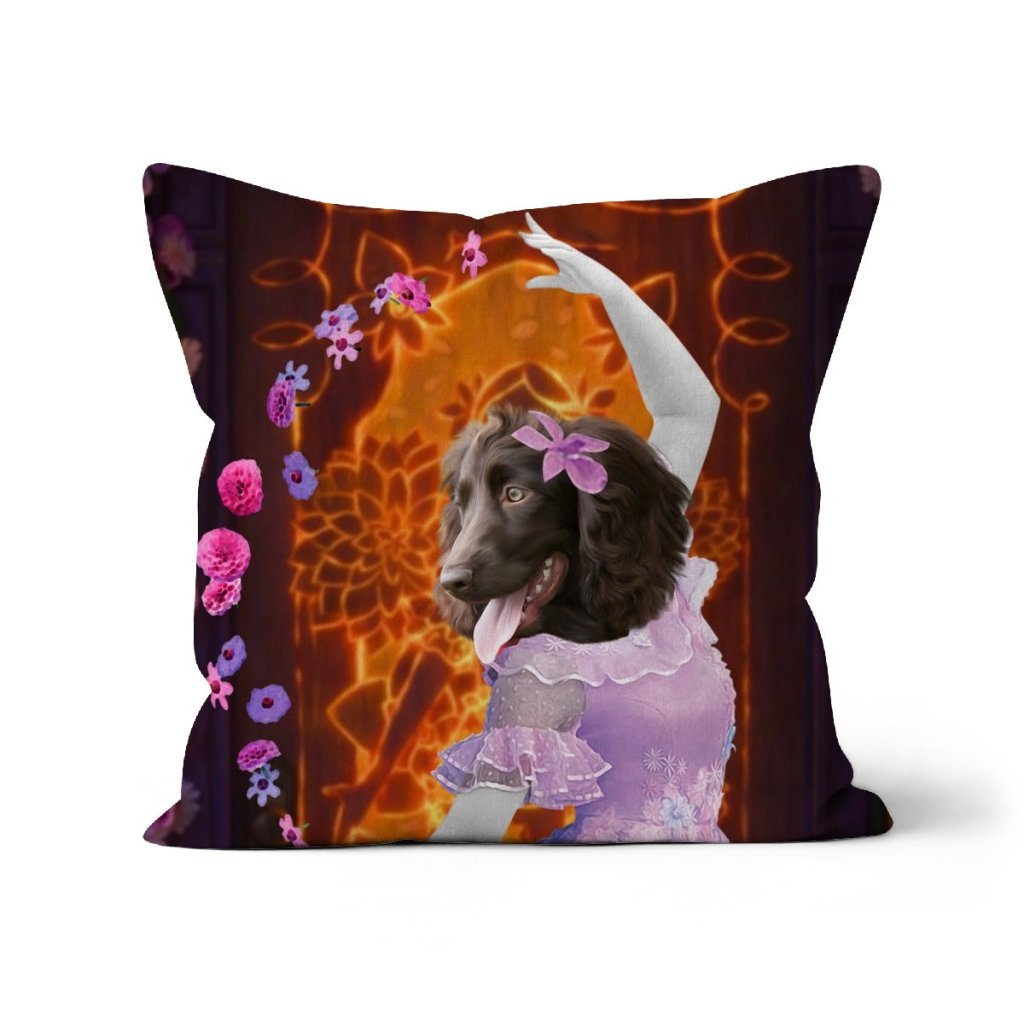 Pet Portraits | Isabela (Encanto Inspired): Custom Pet Pillow | Paw & Glory