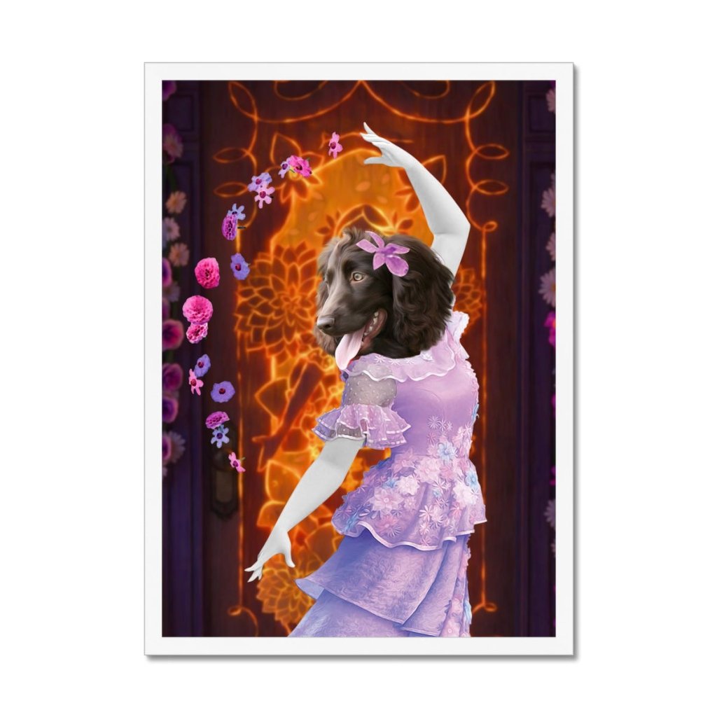 Pet Portraits | Isabela (Encanto Inspired): Custom Pet Portrait | Paw & Glory