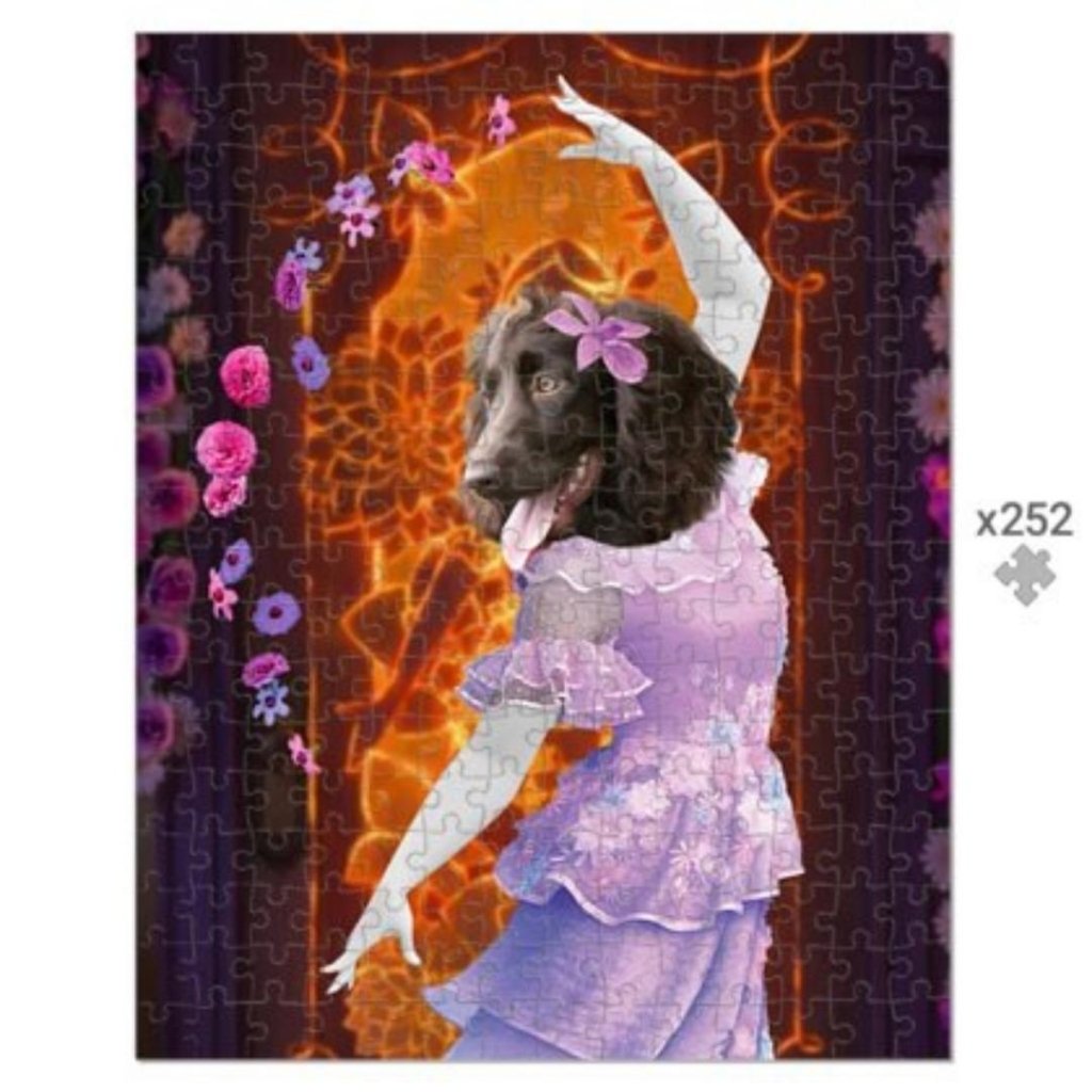 Pet Portraits | Isabela (Encanto Inspired): Custom Pet Puzzle | Paw & Glory