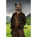 Highland Gentleman: Custom Digital Download Pet Portrait