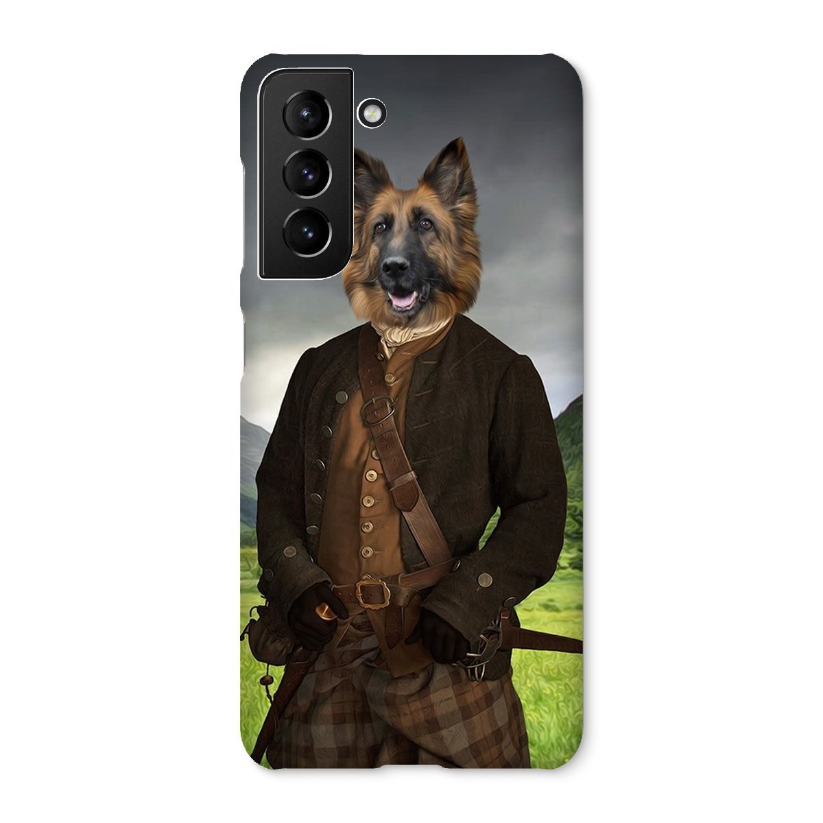 Pet Portraits | Jamie (Outlander Inspired): Custom Pet Phone Case | Paw & Glory