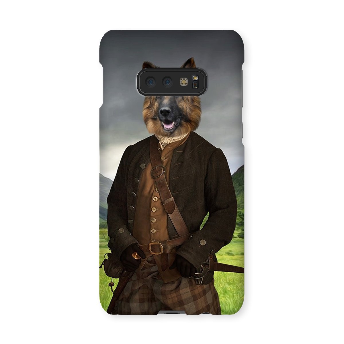 Jamie (Outlander Inspired): Custom Pet Phone Case - Paw & Glory - Dog Portraits - Pet Portraits