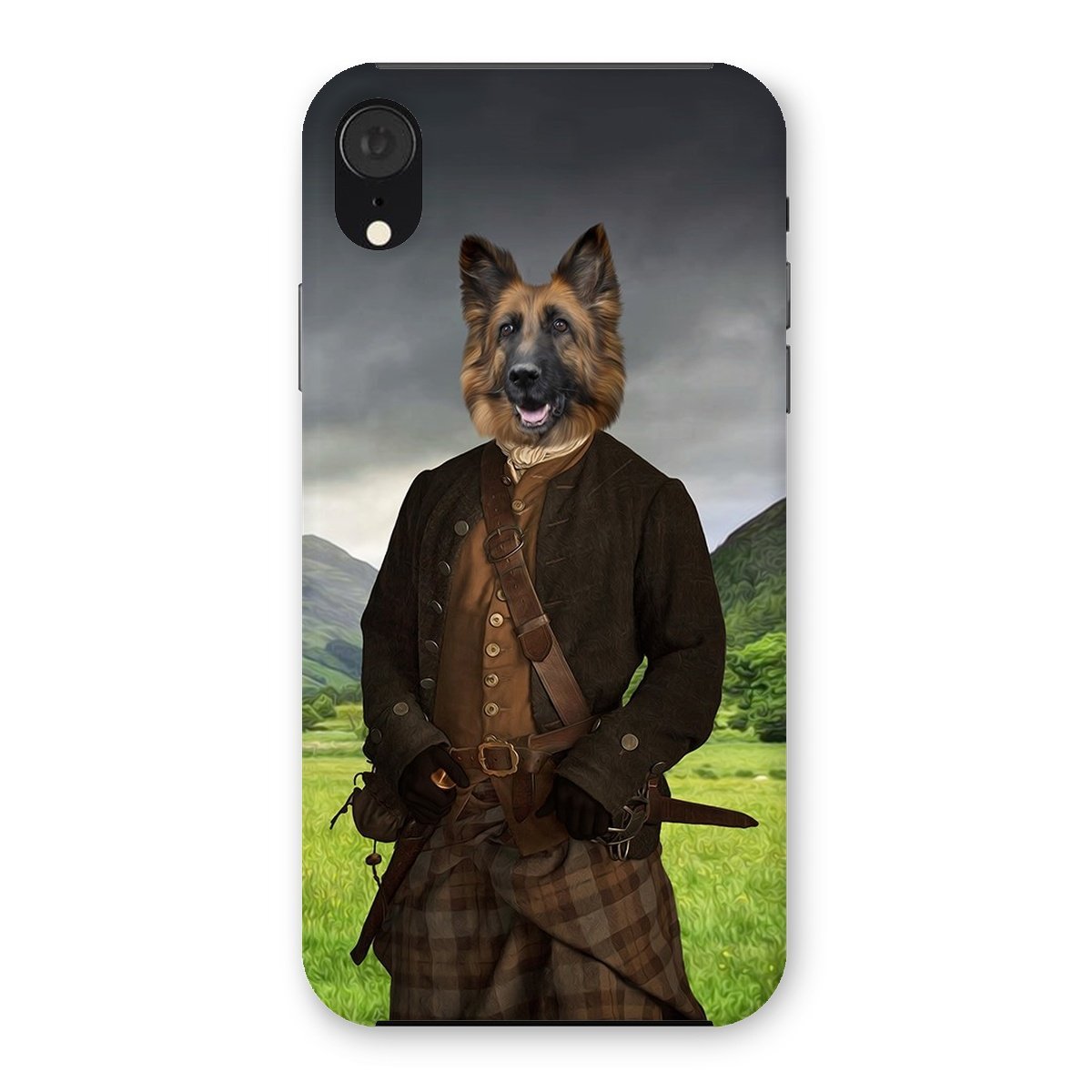 Pet Portraits | Jamie (Outlander Inspired): Custom Pet Phone Case | Paw & Glory