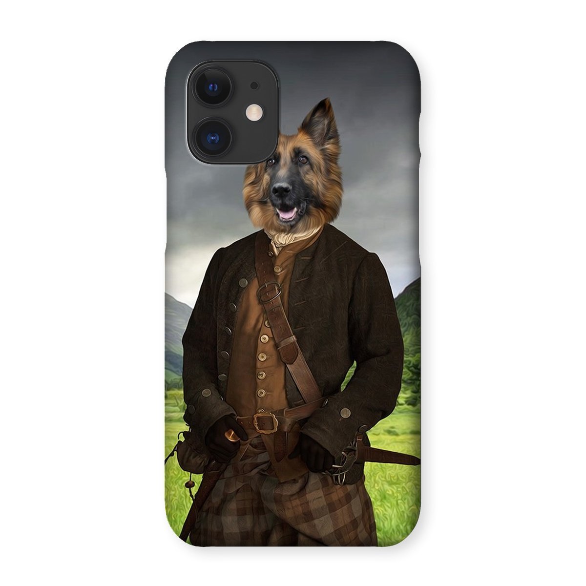 Pet Portraits | Jamie (Outlander Inspired): Custom Pet Phone Case | Paw & Glory