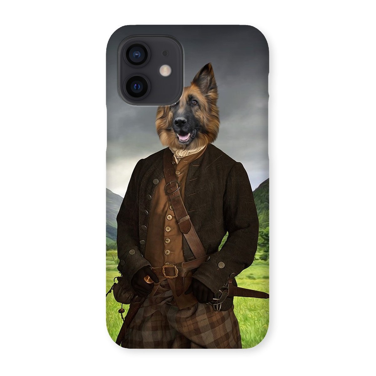 Pet Portraits | Jamie (Outlander Inspired): Custom Pet Phone Case | Paw & Glory