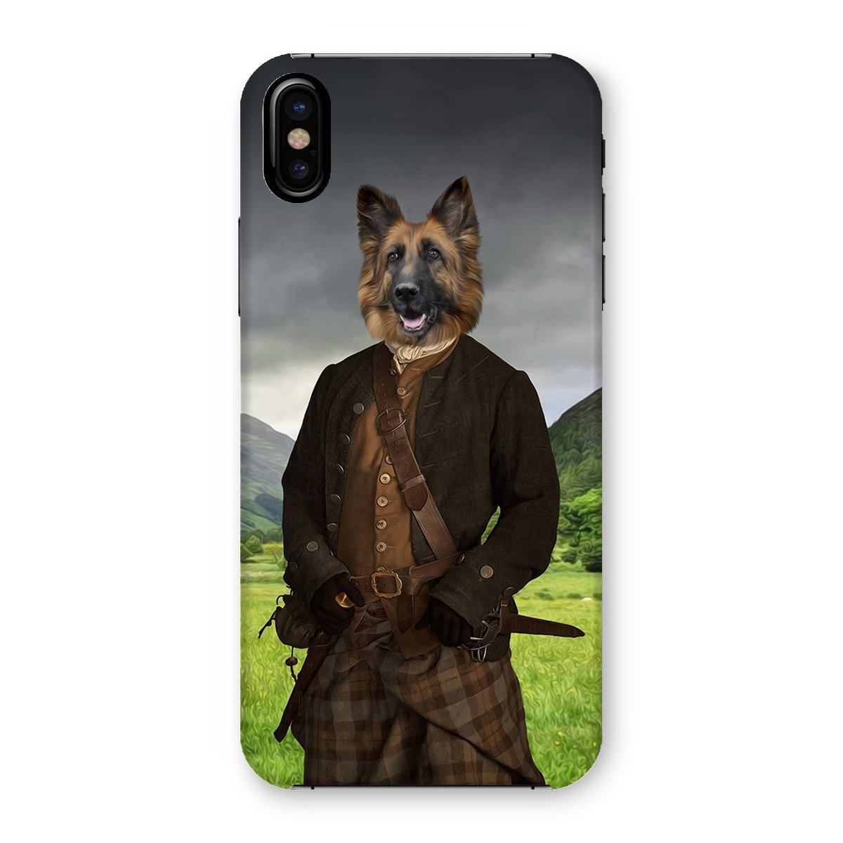 Pet Portraits | Jamie (Outlander Inspired): Custom Pet Phone Case | Paw & Glory