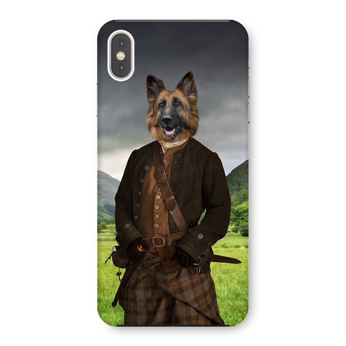 Pet Portraits | Jamie (Outlander Inspired): Custom Pet Phone Case | Paw & Glory