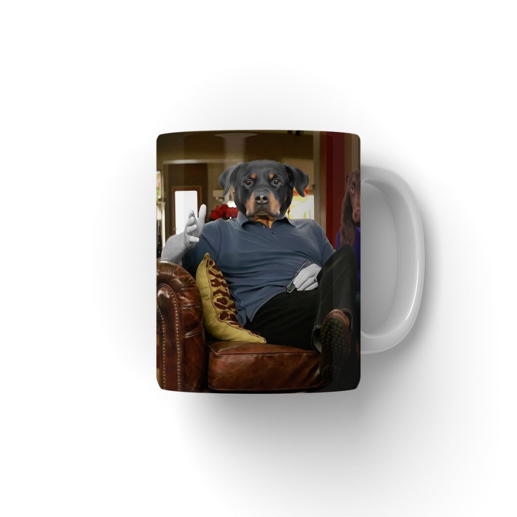 Pet Portraits | Jay & Gloria (Modern Family Inspired): Custom Pet Coffee Mug | Paw & Glory