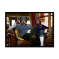 Jay & Gloria (Modern Family Inspired): Custom Pet Portrait