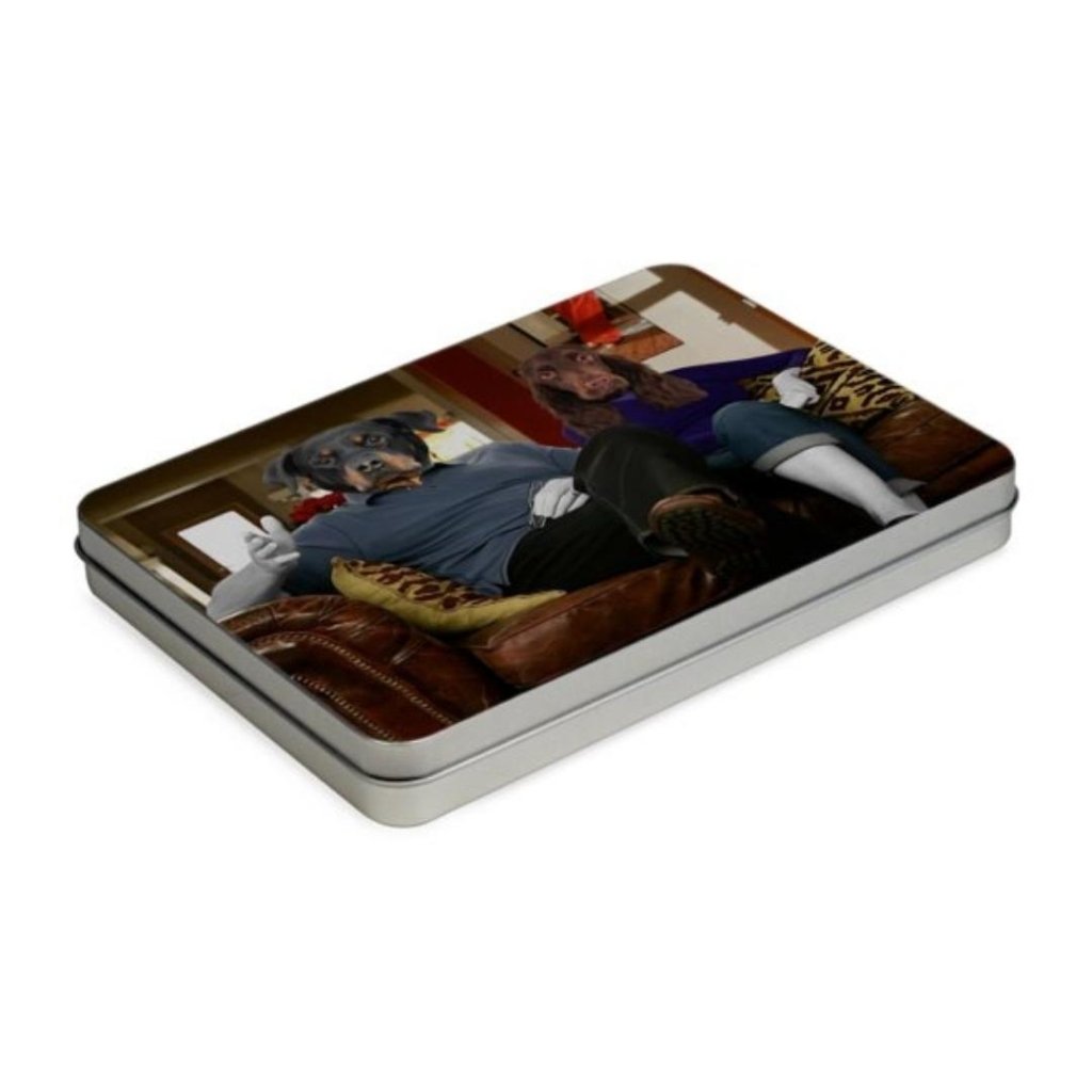 Jay & Gloria (Modern Family Inspired): Custom Pet Puzzle - Paw & Glory - Dog Portraits - Pet Portraits