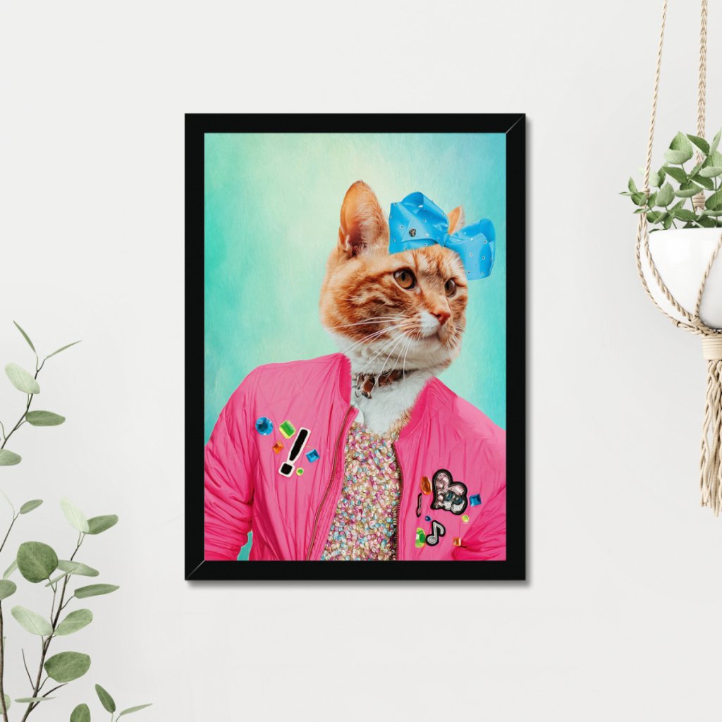 Pet Portraits | Jo Jo Paw-wa: Custom Pet Portrait | Paw & Glory