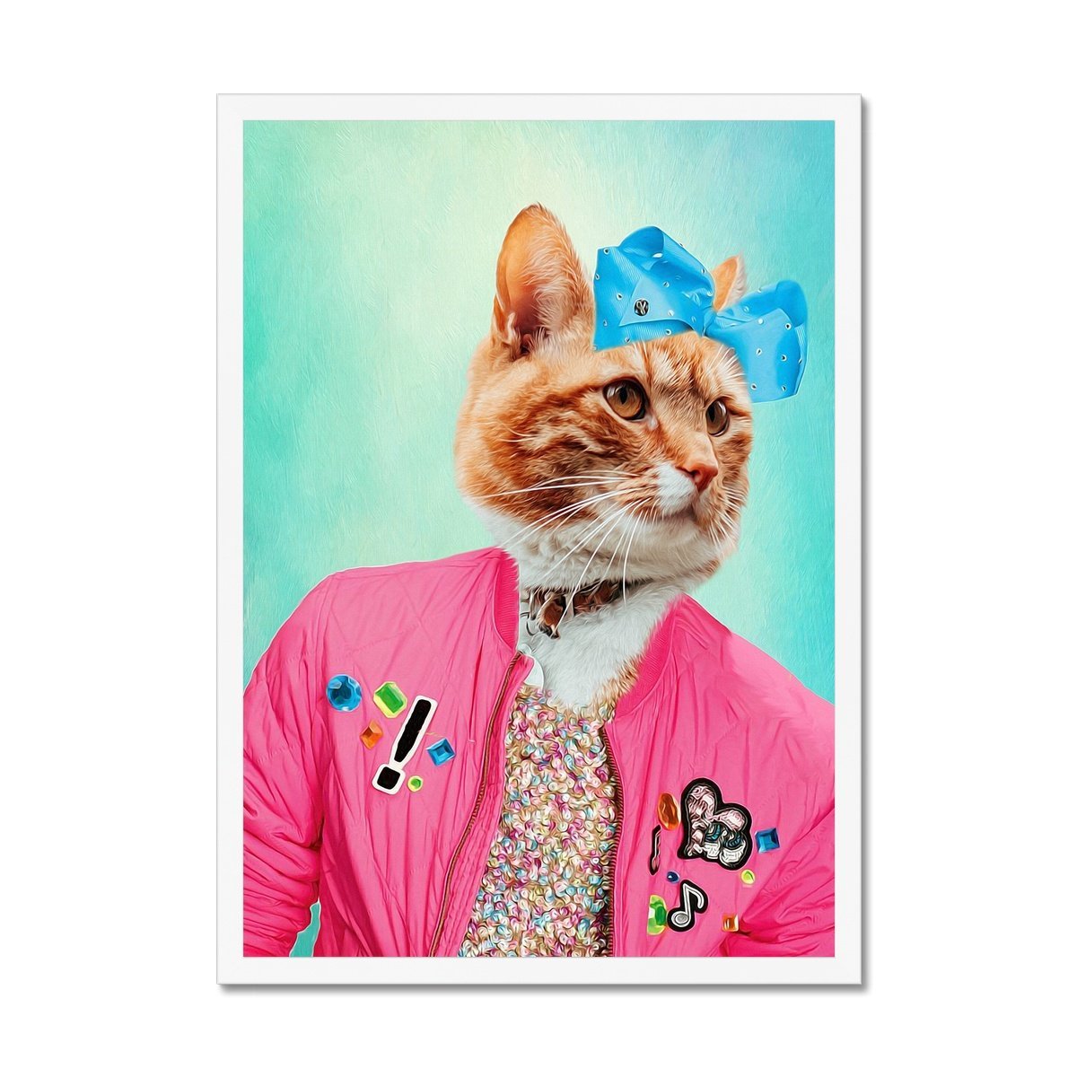 Pet Portraits | Jo Jo Paw-wa: Custom Pet Portrait | Paw & Glory