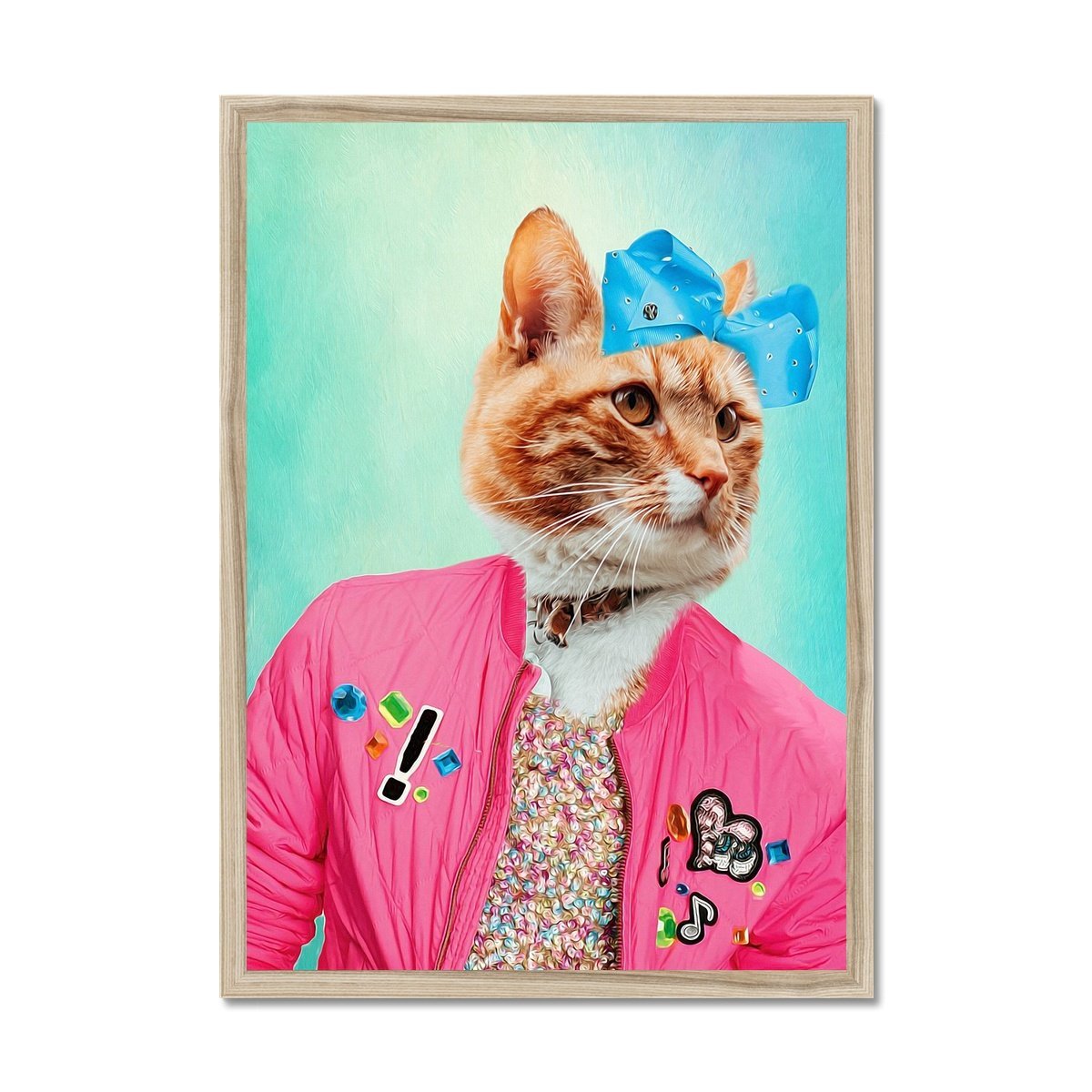 Pet Portraits | Jo Jo Paw-wa: Custom Pet Portrait | Paw & Glory