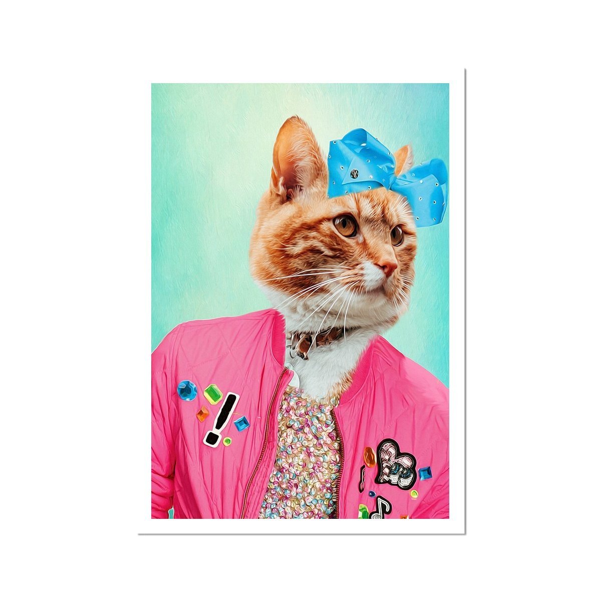 Pet Portraits | Jo Jo Paw-wa: Custom Pet Portrait | Paw & Glory