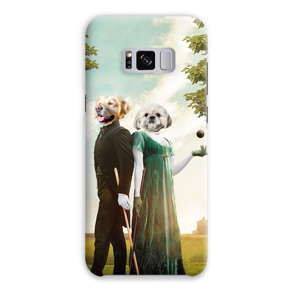 Regency Couple Custom Pet Phone Case | Custom Pet Artwork | Paw & Glory