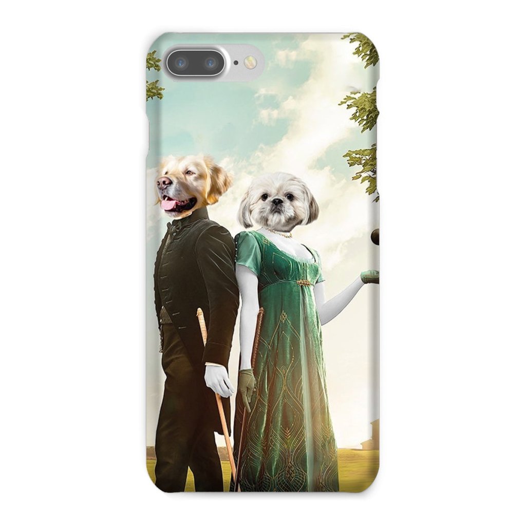 Regency Couple Custom Pet Phone Case | Custom Pet Artwork | Paw & Glory